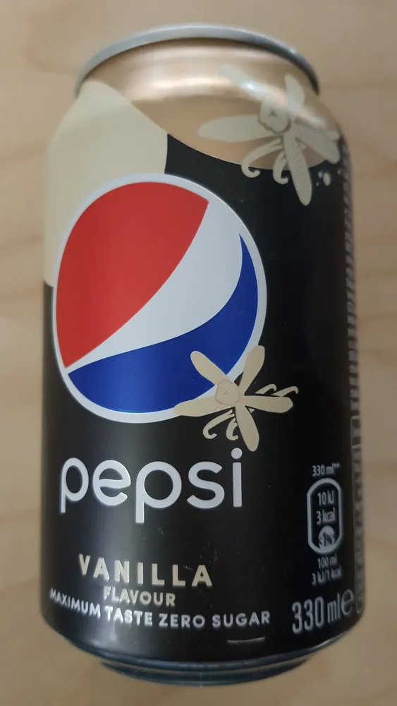 Pepsi Vanilla flavour