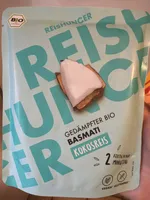 GEDÄMPFTER BIO BASMATI KOKOSREIS