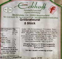 Grillbratwurst