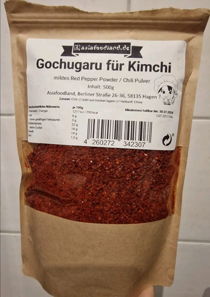 Gochugaru für Kimchi
