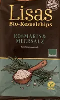 Lisas Bio-Kessechips Rosmarin & Meersalz