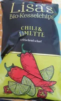 Lisa's Bio-Kesselchips Chili & Limette