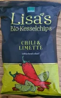 Lisas Bio Kesselchips Chili & Limette