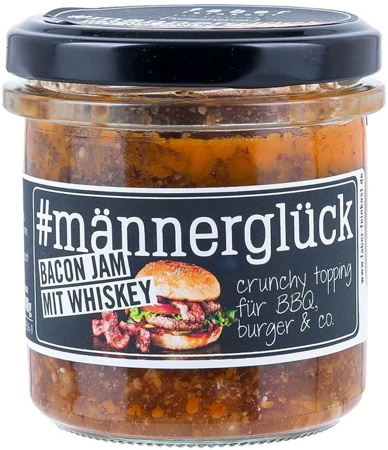 Speck Marmelade mit Whiskey