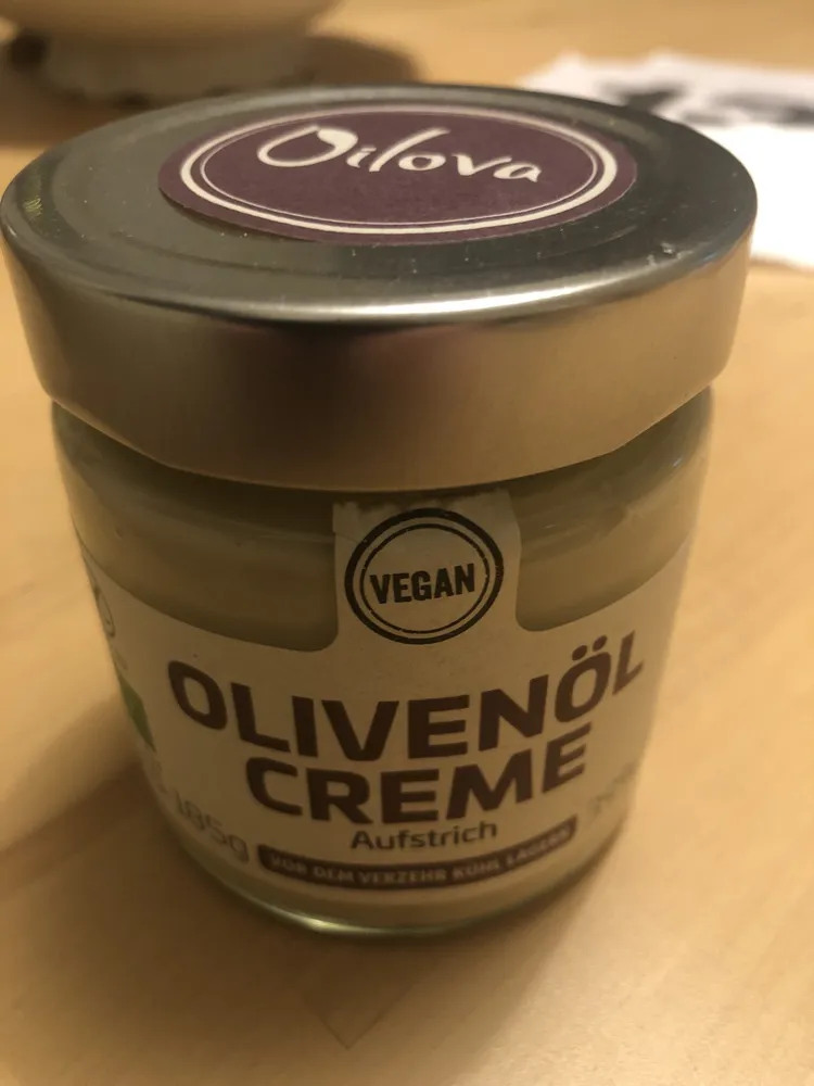 Olivenöl Creme Aufstrich