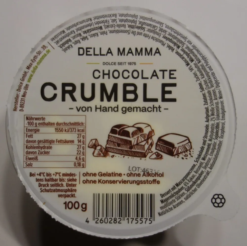 Chocolate Crumble