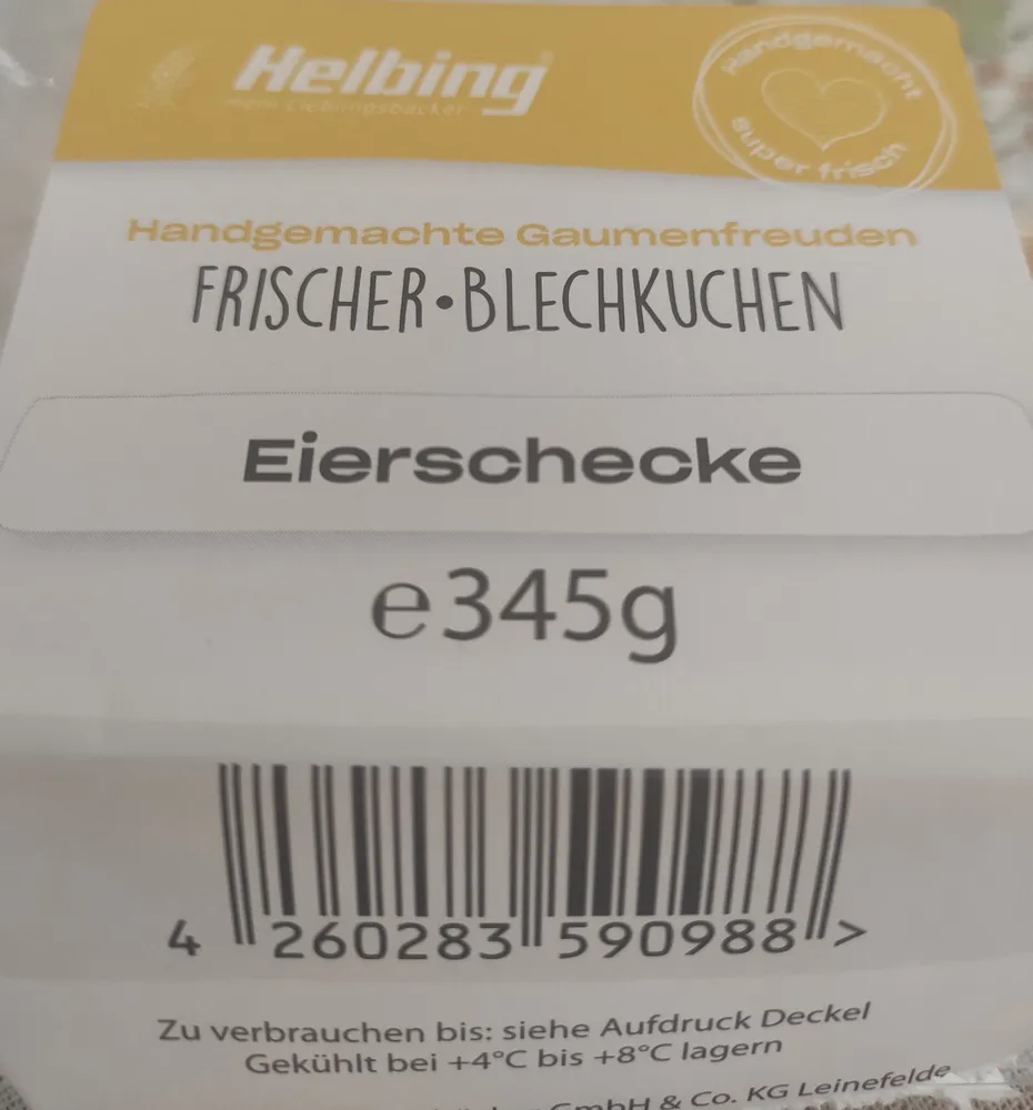 Eierschecke