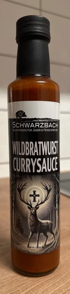 Wildbratwurst Currysauce