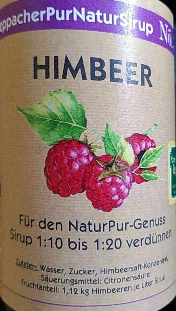 SteppacherPurNaturSirup No 3 Himbeer