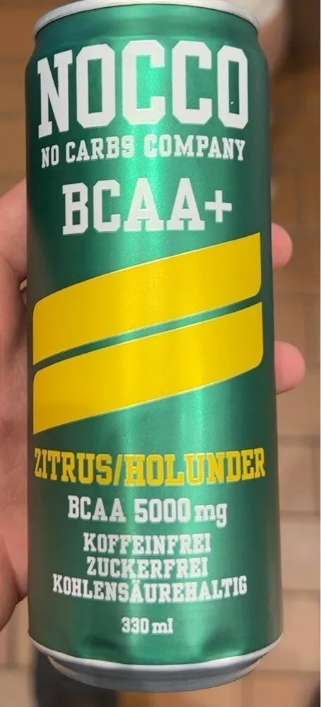 NOCCO BCAA+ Zitrus/Holunder