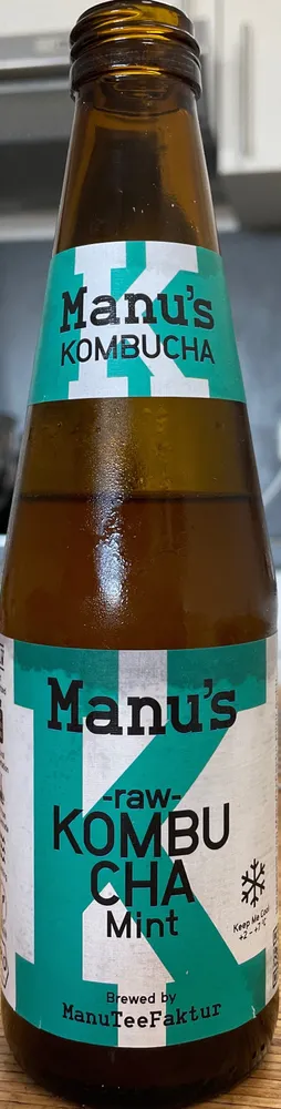 Fermentiertes Grüntee-Getränk & Minze