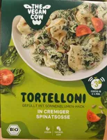 Tortelloni in cremiger Spinat-Soße