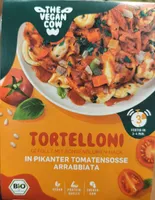 Tortelloni in pikanter Tomatensosse Arrabbiata