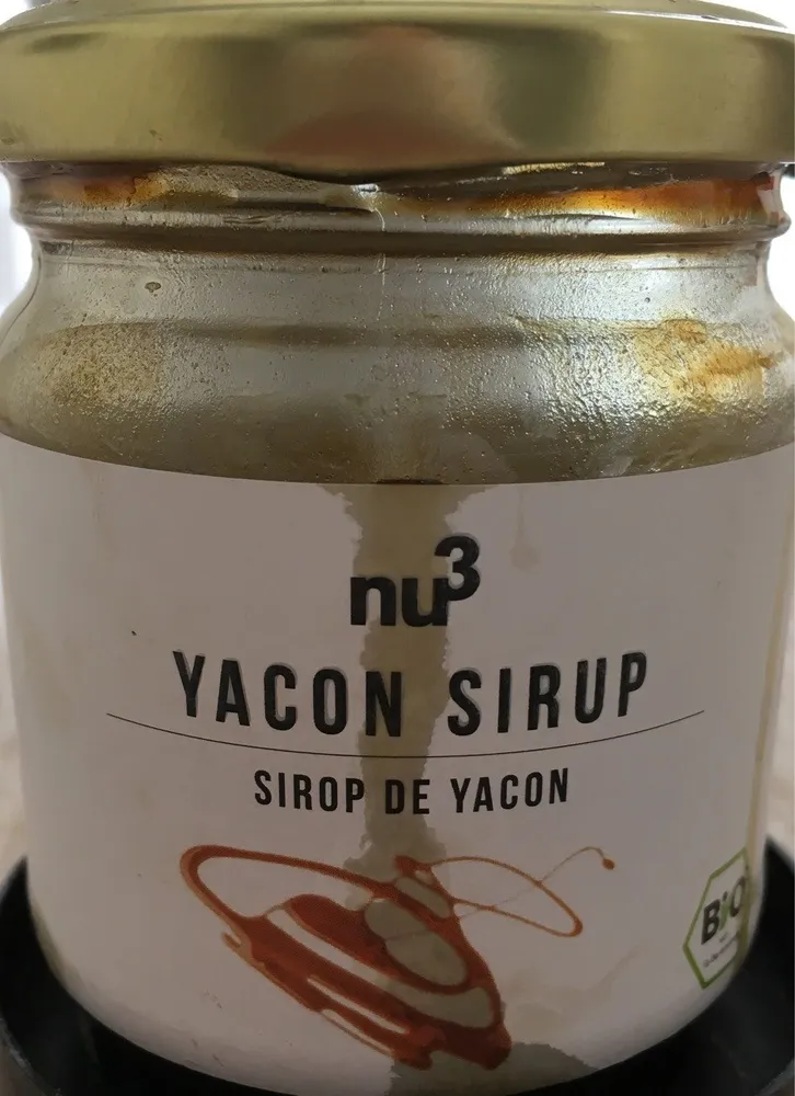 Nu3 Bio Yacon Sirup, 2 X