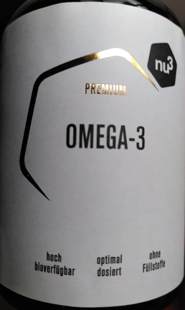Nu3 Omega-3, 3 X