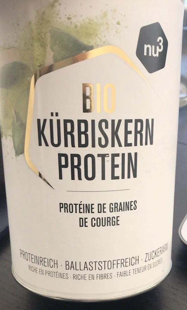 Nu3 økologisk Gresskarfrø Proteinpulver