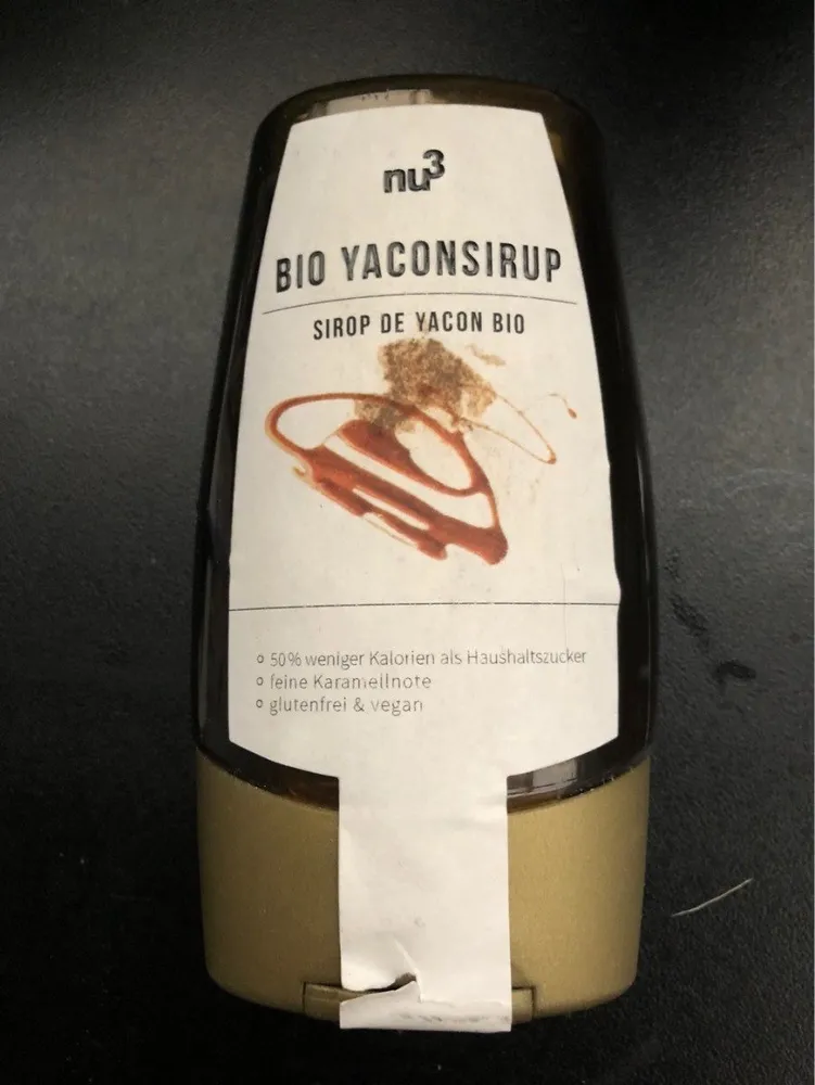Nu3 Bio Yacon, Sirup, 2 X