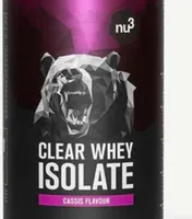 Nu3 Performance Iso Whey, Cassis, Pulver