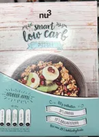 Nu3 Smart Low Carb Müsli, Erdbeer-apfel, 3 X