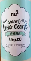 Nu3 Smart Low Carb Sauce, Yonnaise, 2 X