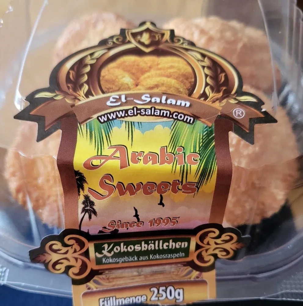 Arabic Sweets Kokosbällchen