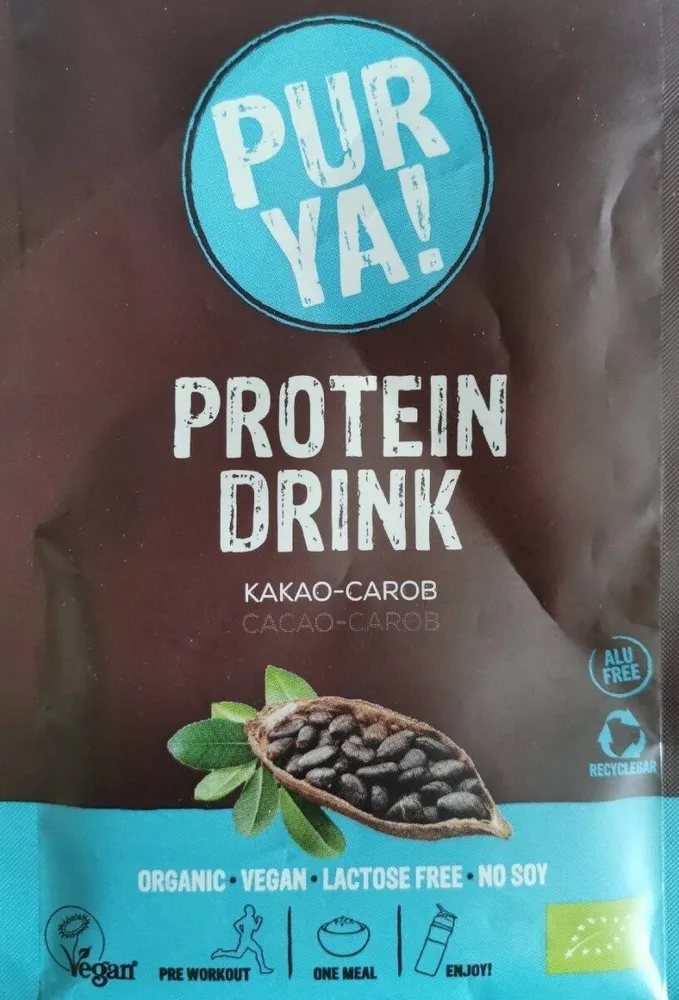 PUR YA! Protein Drink Kakao-Carob