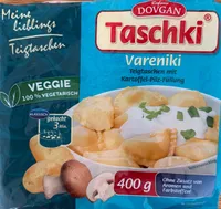 Vareniki mi Kartoffel-Pilz-Füllung