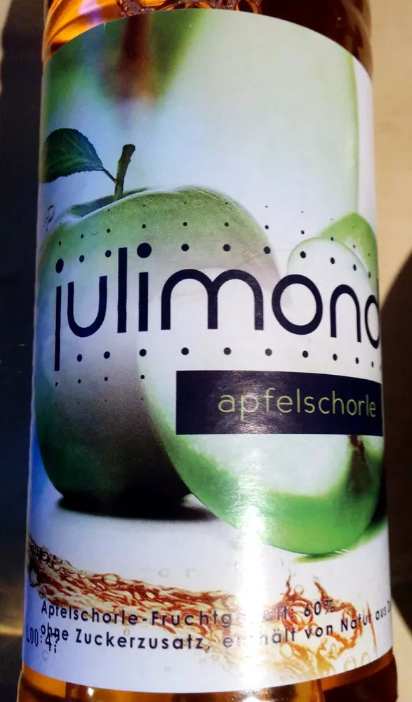 Julimond Apfelschorle