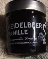 Konfitüre Heidelbeer Vanille