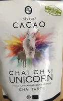 Cacao Chai chai unicorn Cacao containing drink powder