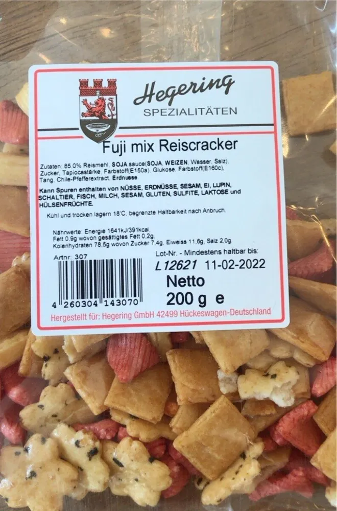 Fuji mix Reiscracker
