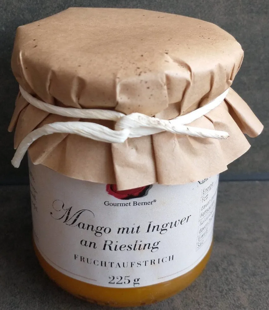 Mango mit Ingwer und Riesling