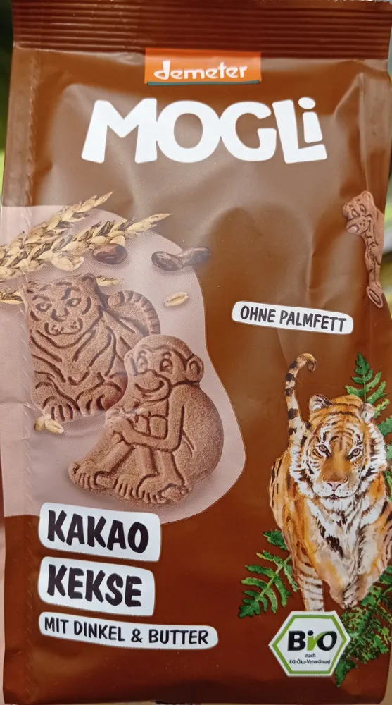Kakao Kekse mit Dinkel & Butter