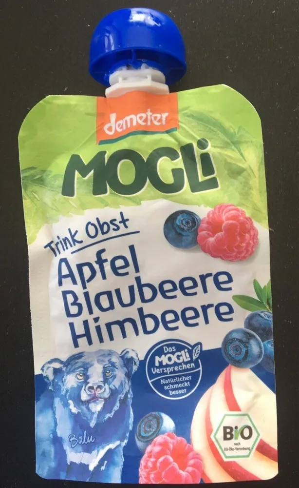 Apfel Blaubeere Himbeere