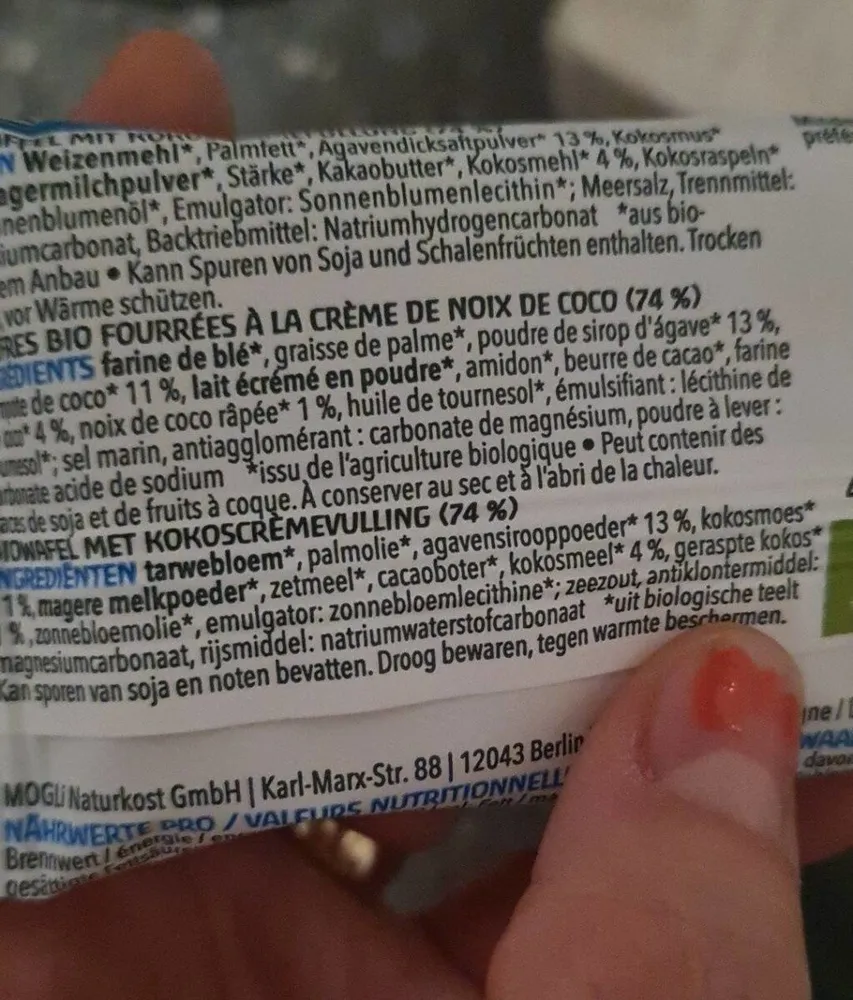 Kokos waffeln