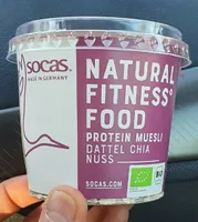Natural Fitness Fois Protein Muesli Dattel Chia Nuss