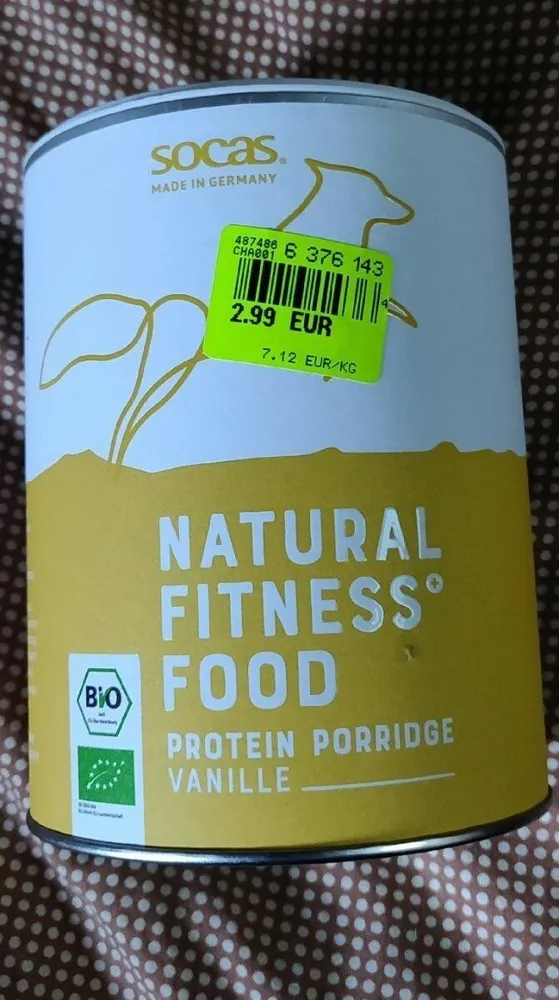 Natural fitness food