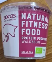 Natural fitness food protein porridge