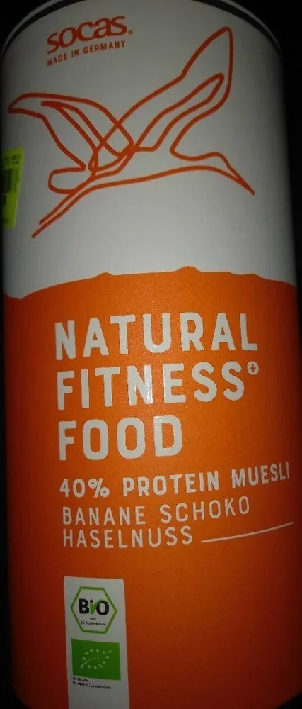 Natural fitness food BANANE CHOCO HASELNUSS