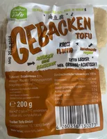 gebackener Tofu