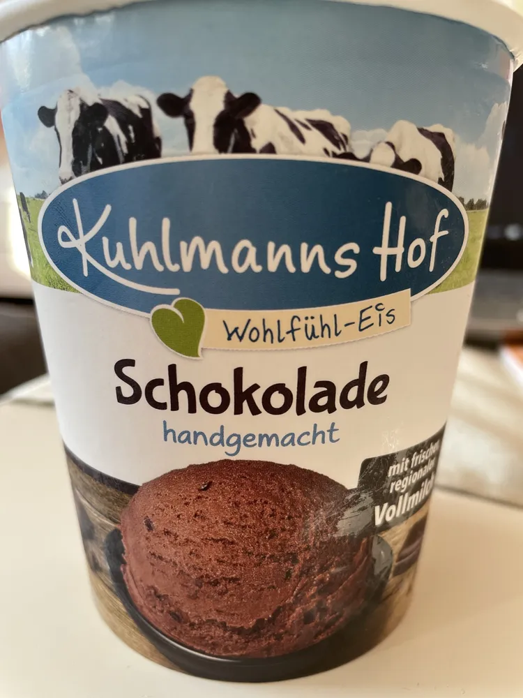 Kuhlmanns Hof Wohlfühl-Eis Schokolade