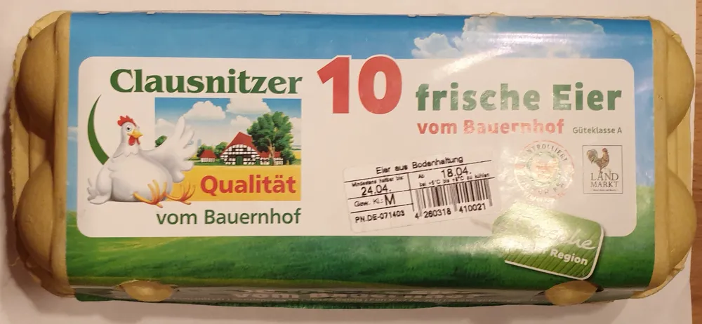 frische Eier vom Bauernhof