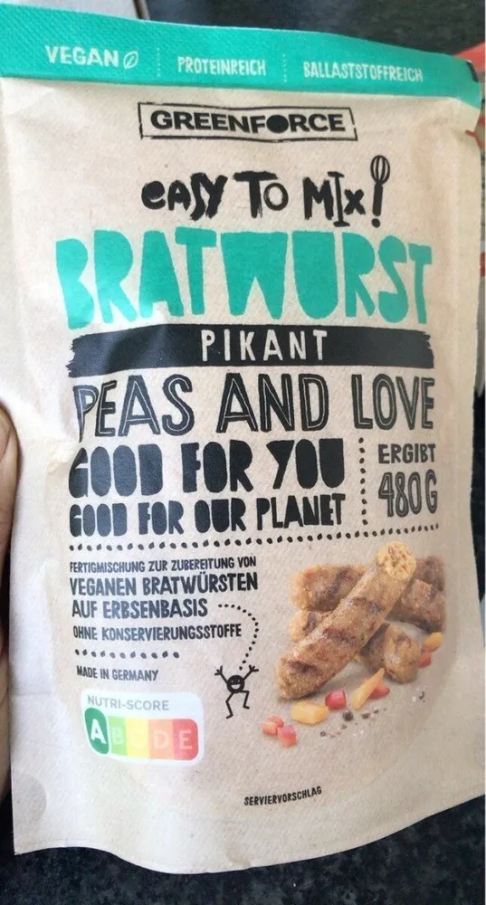 Bratwurst Pikant Easy to mix