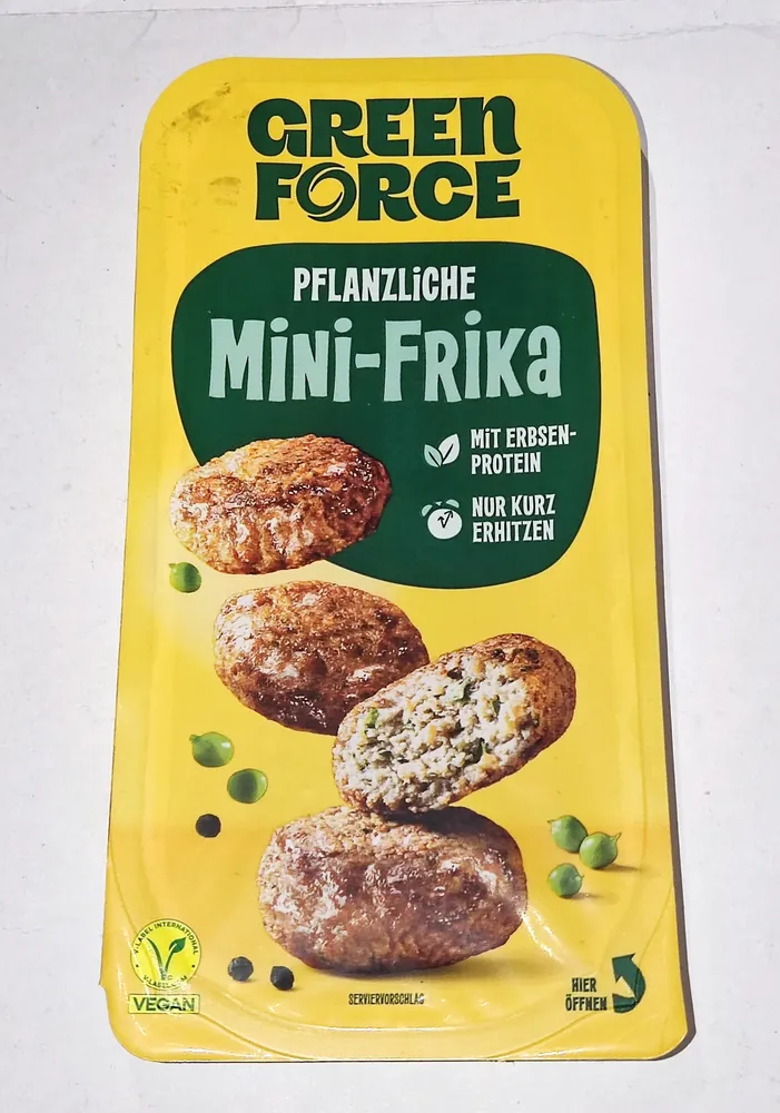 Pflanzliche Mini-Frika