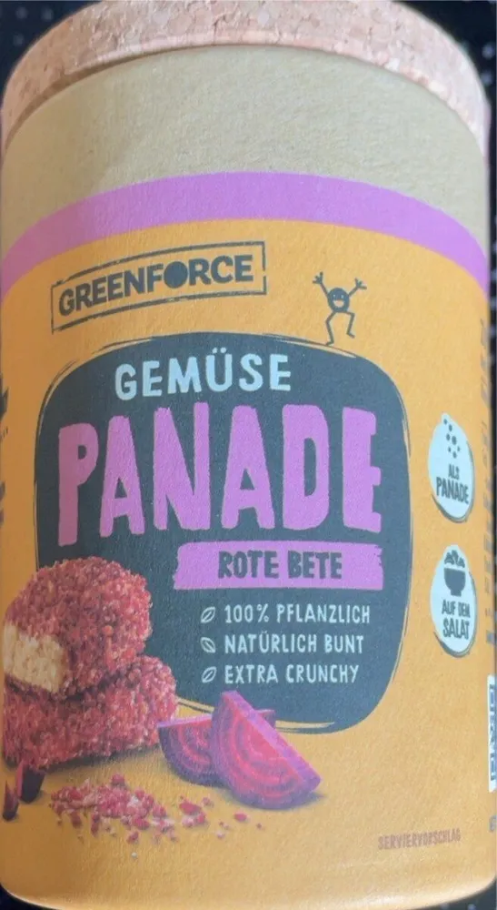 Gemüsepanade Rote Bete