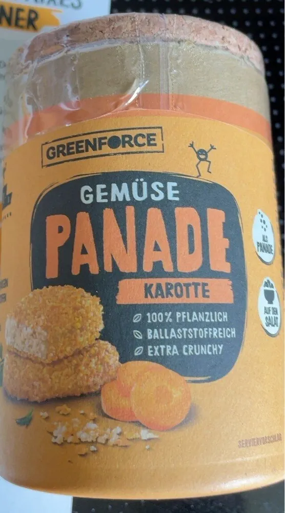 Gemüsepanade Karotte