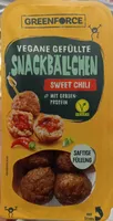 Vegane gefüllte Snackbällchen sweet chilli