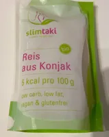 Reis aus Konjak