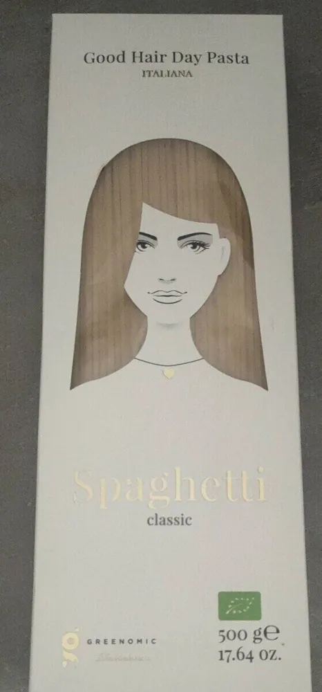 Good hair day pasta Italiana Spaghetti classic