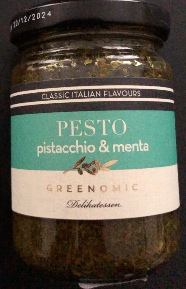 Pesto pistacchio & menta